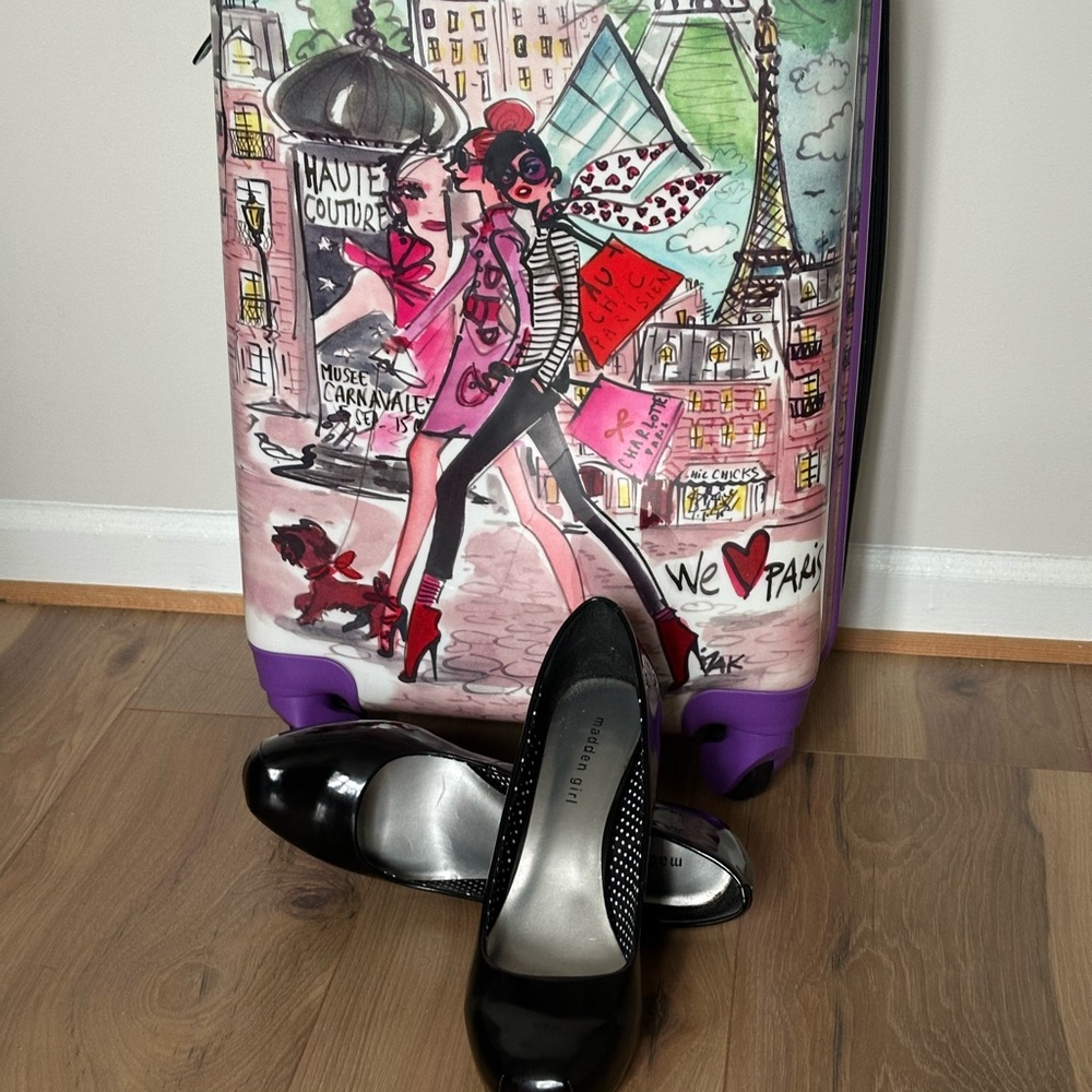 Madden Girl Black Stiletto Heels